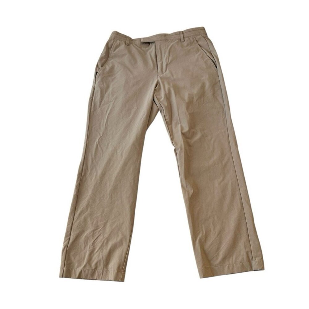 Brady Brand Structured Stretch Tech Pant Khaki Chino Pant “Thyme” Sz‎ 31
